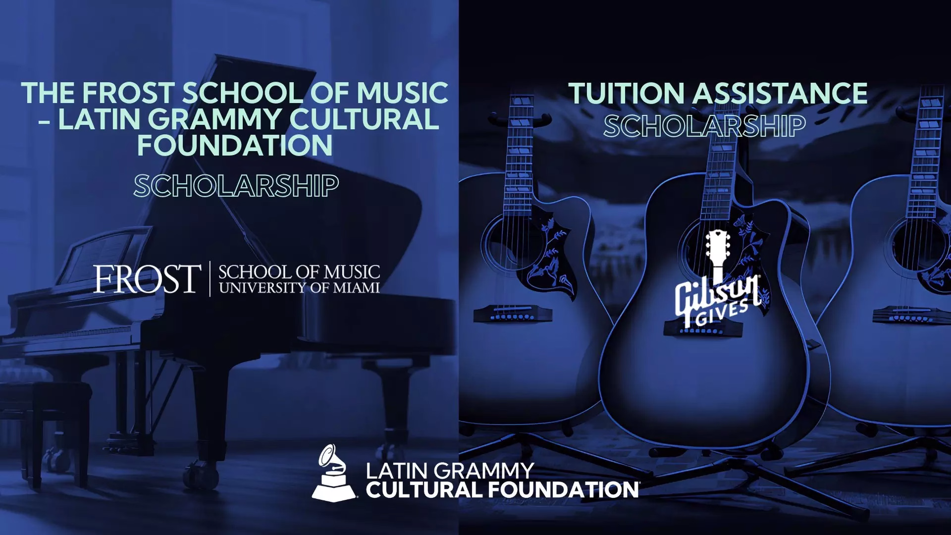 The LatinGRAMMY Cultural Foundation® adds two additional scholarships for 2026